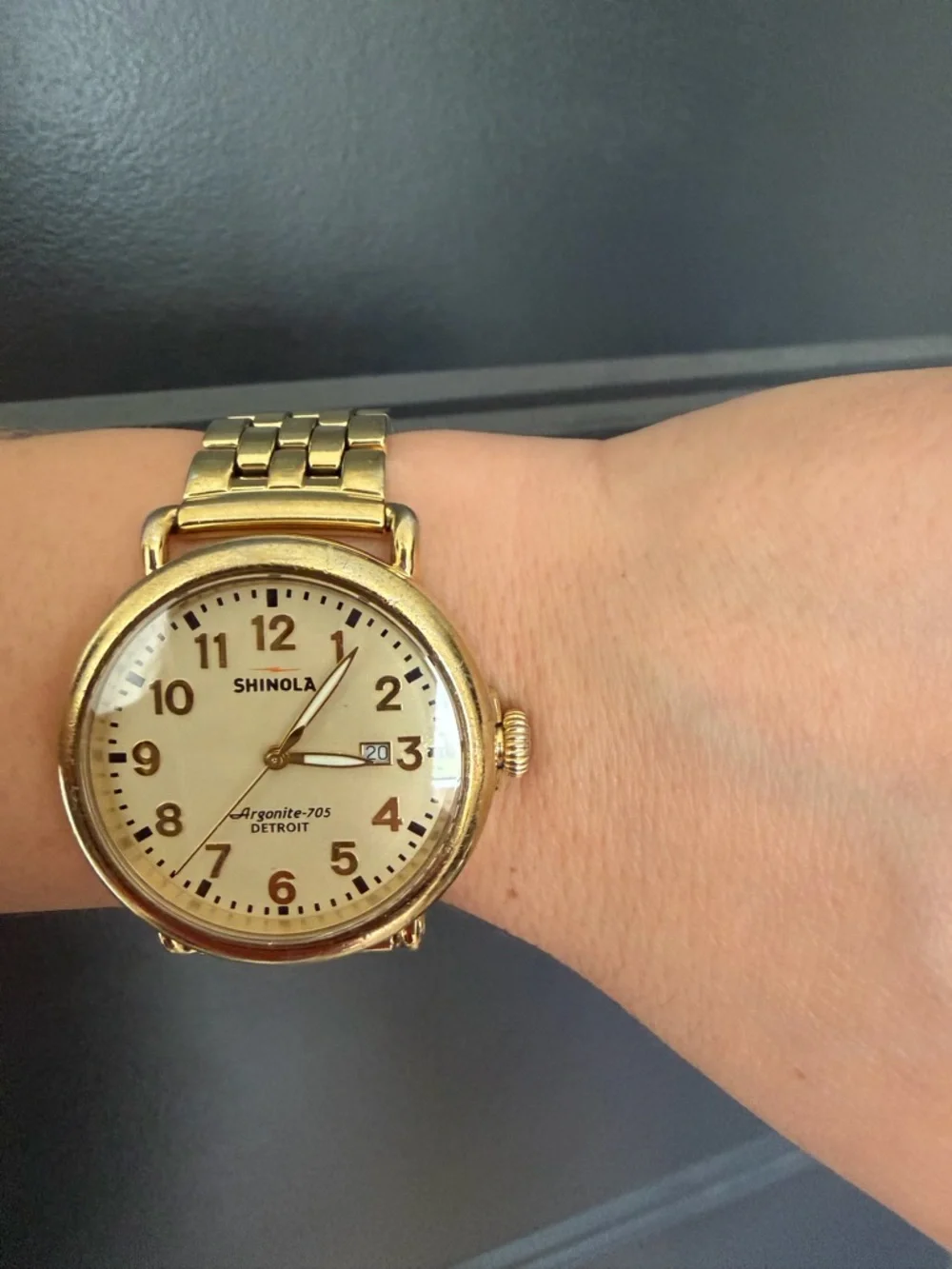 Shinola Gold Bracelet Runwell - Picture 3 of 4